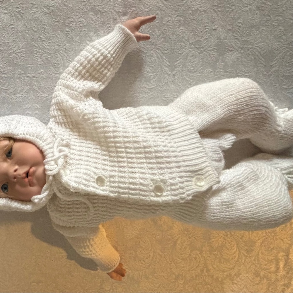 Seven Pound Newborn Baby Doll, Handmade